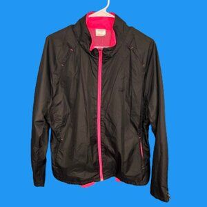 Danskin Now Full Zipper Lightweight Nylon Jacket Womens Size XXL